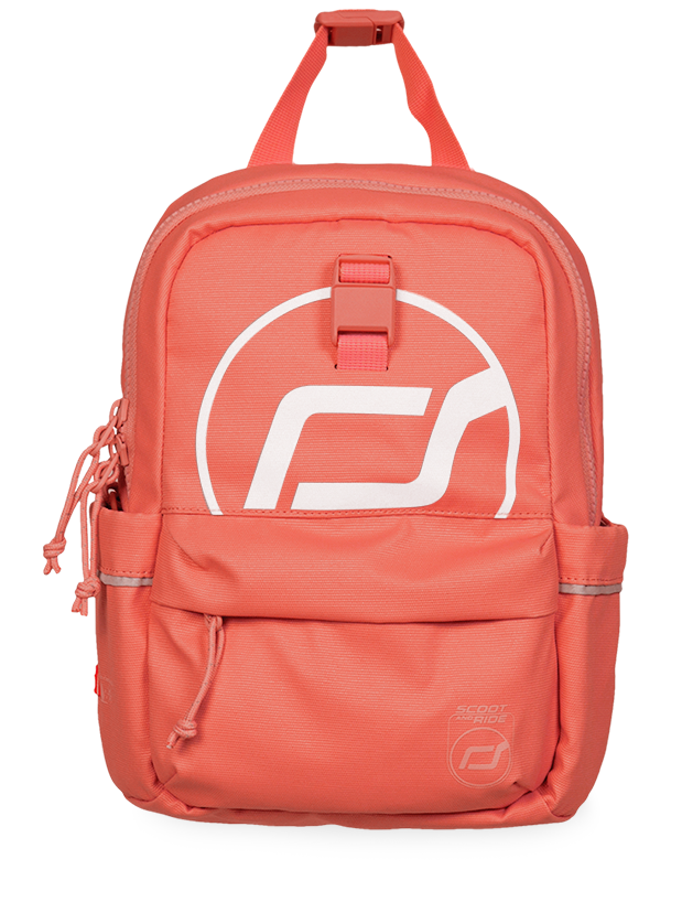 backpack peach